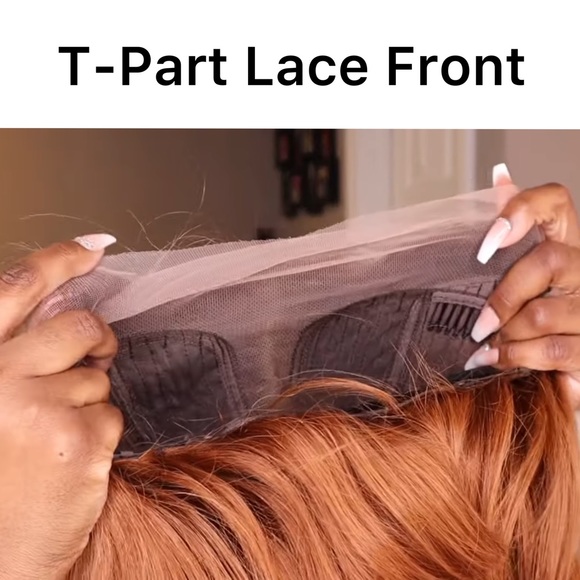 12” Highlight Bob Wig, T-part Lace Frontal - Picture 3 of 4